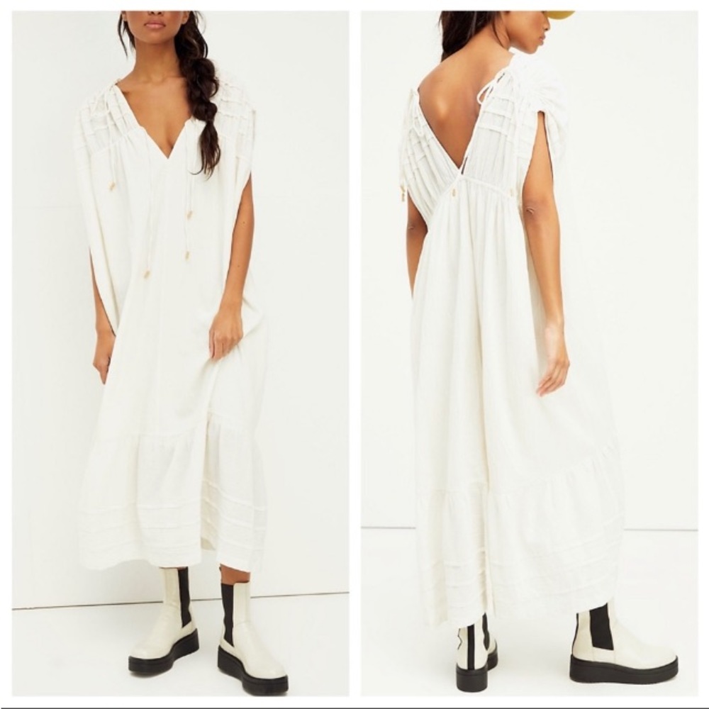 FREE PEOPLE In The Mood For This Midi Dress NEW